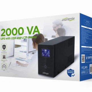 Ever ECO Pro 1000 AVR UPS Line-Interactive 1000VA 650W με 3 Schuko Πρίζες