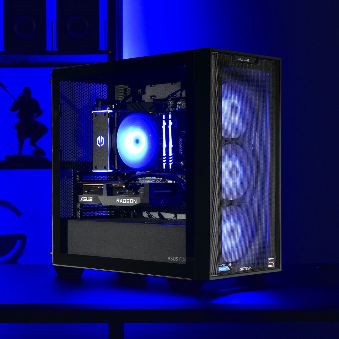 Actina 5901443335832 PC AMD Ryzen™ 5 5600 16 GB DDR4-SDRAM 1 TB SSD AMD Radeon RX 7600 Mini Tower Black Actina 5901443335832 PC AMD Ryzen™ 5 5600 16 GB DDR4-SDRAM 1 TB SSD AMD Radeon RX 7600 Mini Tower Black