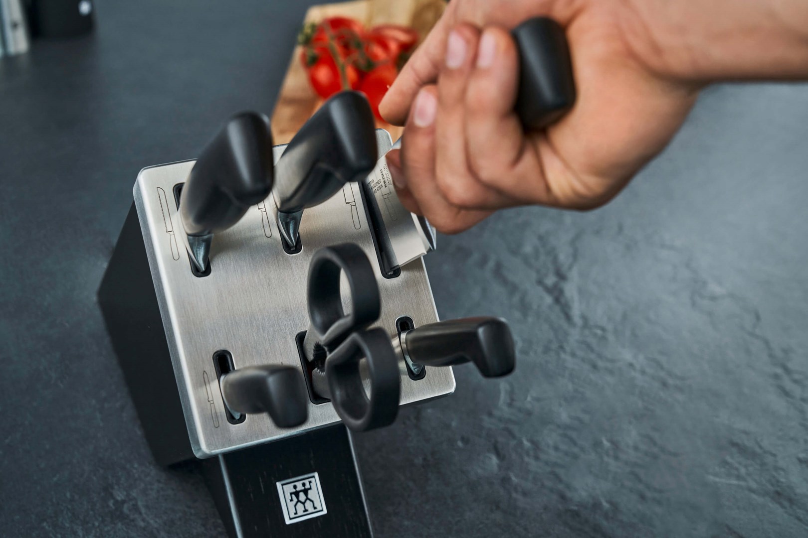 Zwilling Vier Sterne Knife Block 7 pcs. black Zwilling Vier Sterne Knife Block 7 pcs. black