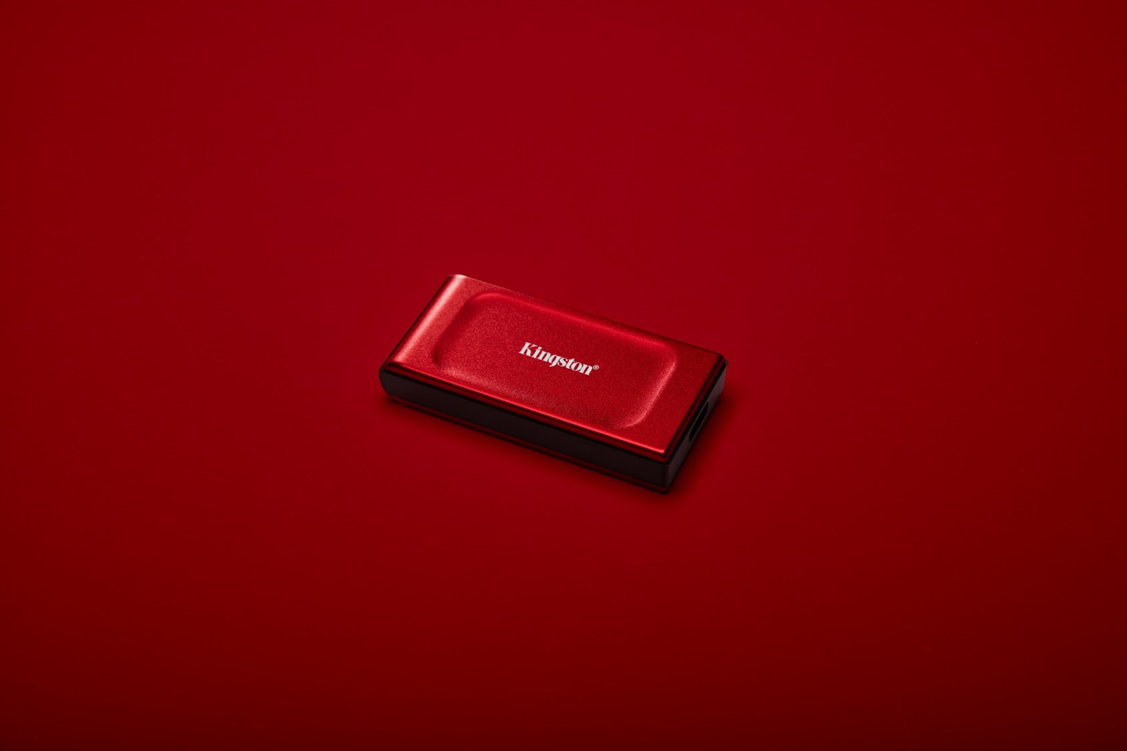 Kingston Technology 2TB XS1000 Red External USB 3.2 Gen 2 Portable Solid State Drive Kingston Technology 2TB XS1000 Red External USB 3.2 Gen 2 Portable Solid State Drive
