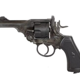 WEBLEY MKVI .455 Police cal.5.5 mm Diabolo cartridge revolver 6-shot. 4â barrel CO2 Battlefield Ekp to17J
