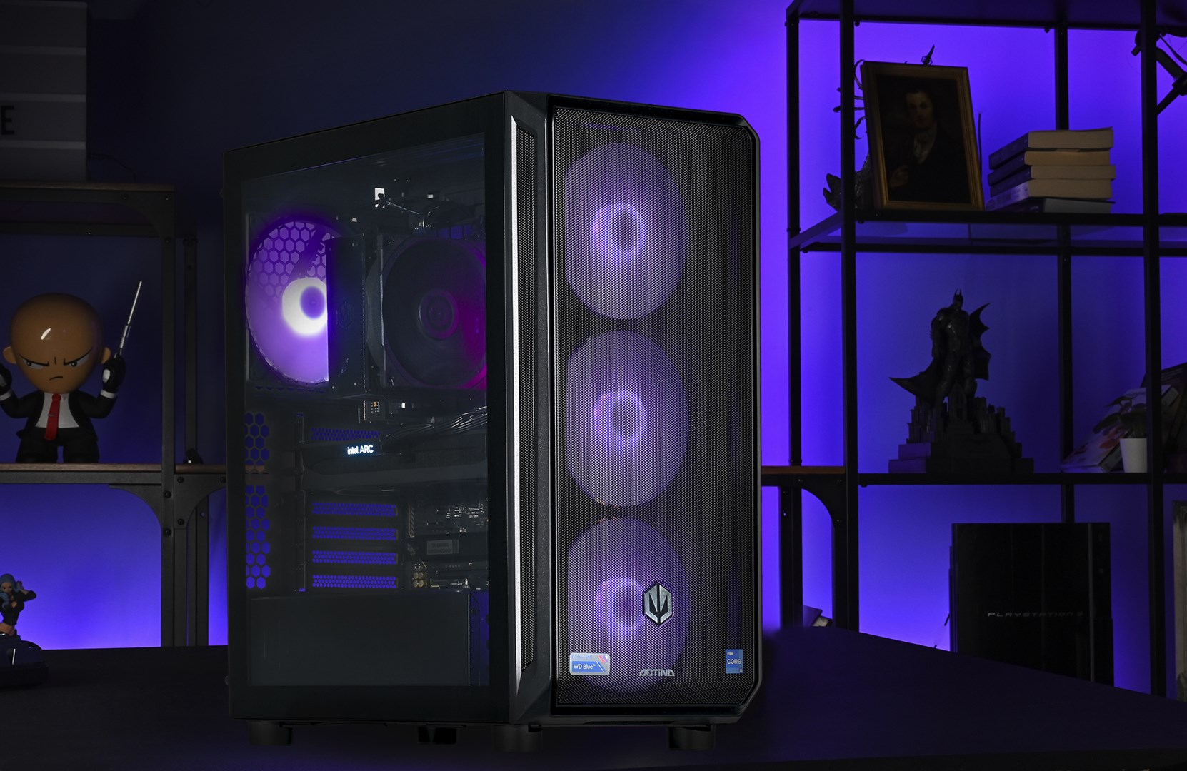 Actina 5901443410270 PC AMD Ryzen™ 5 7500F 32 GB DDR5-SDRAM 1 TB SSD Intel Arc B580 Midi Tower Black Actina 5901443410270 PC AMD Ryzen™ 5 7500F 32 GB DDR5-SDRAM 1 TB SSD Intel Arc B580 Midi Tower Black