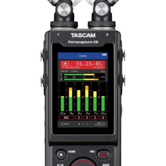 Tascam Portacapture X8 Πολυκάναλος Ψηφιακός Φορητός Εγγραφέας Μπαταρίας/Ρεύματος για Εγγραφή σε Κάρτα Μνήμης με Διάρκεια Εγγραφής 11 Ώρες, Phantom Power και Τροφοδοσία USB