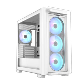 ASUS A23 PLUS ARGB WHITE Computer Case White