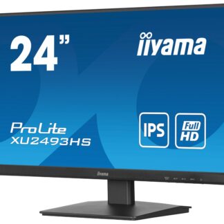 iiyama ProLite XU2493HS-B6 computer monitor 60.5 cm (23.8 ) 1920 x 1080 pixels Full HD LED Black