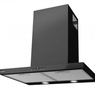 Wall-mounted chimney kitchen hood MAAN Siena Soft 60 305 m3/h  Black
