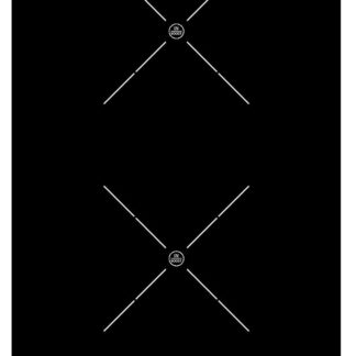 Lin Domino Επαγωγική Εστία Αυτόνομη με Λειτουργία Κλειδώματος 29x52εκ. Κωδικός: LI-A23511
