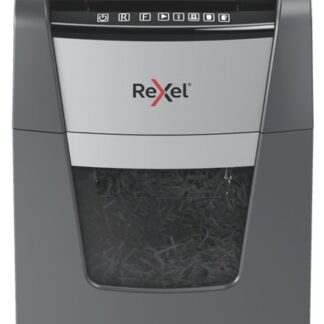 Rexel Optimum AutoFeed+ 130X paper shredder Cross shredding 55 dB 22 cm Black  Silver