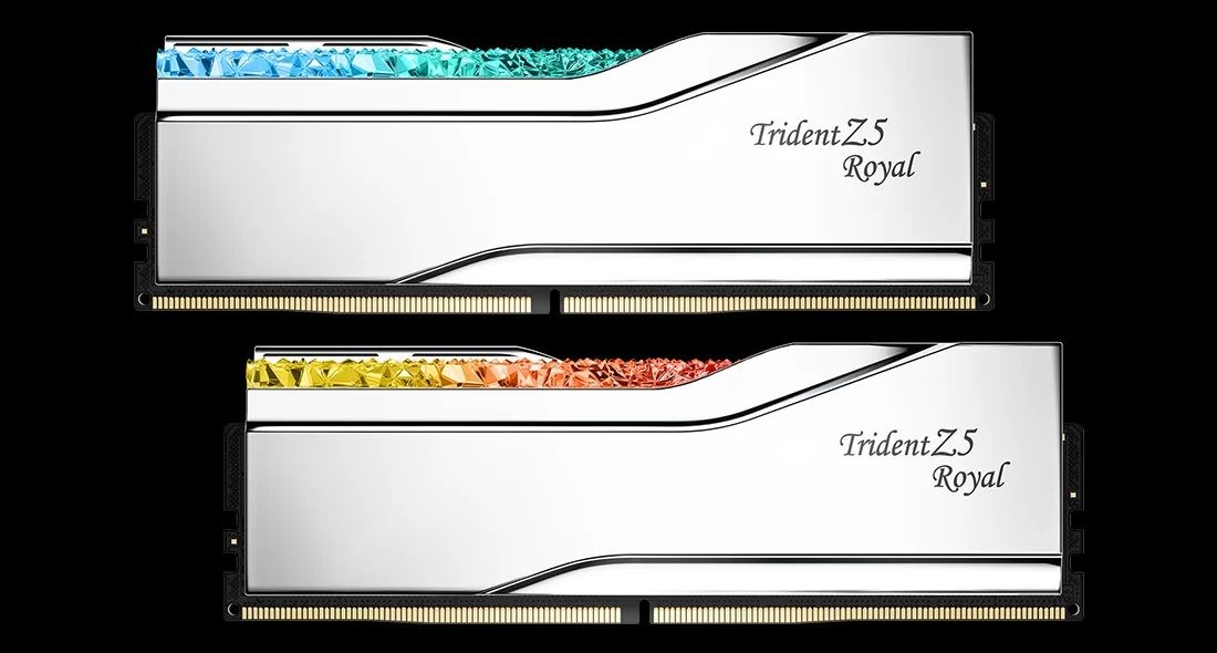 G.Skill Trident Z5 Royal F5-6000J2836G16GX2-TR5S memory module 32 GB 2 x 16 GB DDR5 G.Skill Trident Z5 Royal F5-6000J2836G16GX2-TR5S memory module 32 GB 2 x 16 GB DDR5