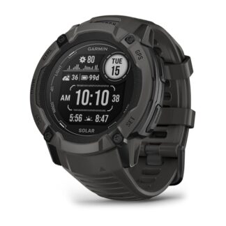 Garmin Instinct 2X Solar 2.79 cm (1.1 ) MIP 50 mm Digital 176 x 176 pixels Touchscreen Graphite GPS (satellite)