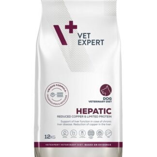 VETEXPERT Veterinary Diet Hepatic Dog - dry dog food - 12kg