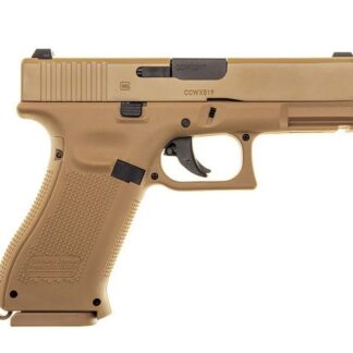 Glock 19X 4 5 mm coyote BB CO2 shot air pistol.