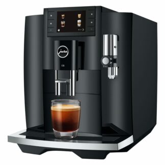 Jura E8 Αυτόματη Μηχανή Espresso 1450W Πίεσης 15bar με Μύλο Άλεσης Piano Black