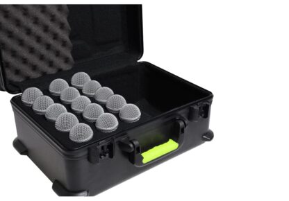 Shure SH-MICCASE15 - transport case with clips for 15 microphones