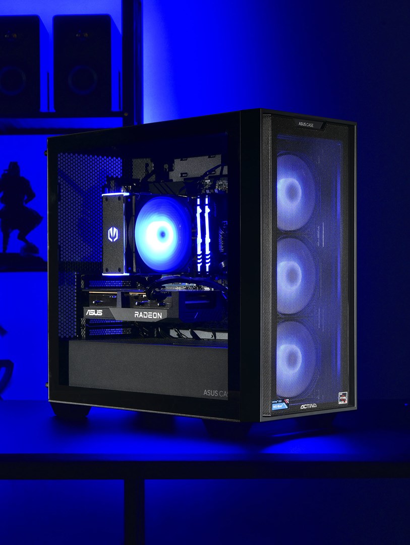 Actina 5901443335832 PC AMD Ryzen™ 5 5600 16 GB DDR4-SDRAM 1 TB SSD AMD Radeon RX 7600 Mini Tower Black Actina 5901443335832 PC AMD Ryzen™ 5 5600 16 GB DDR4-SDRAM 1 TB SSD AMD Radeon RX 7600 Mini Tower Black