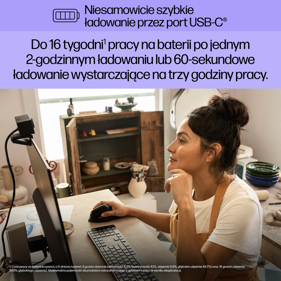 HP 920 Ασύρματο Εργονομικό Bluetooth Vertical Ποντίκι Μαύρο HP 920 Ασύρματο Εργονομικό Bluetooth Vertical Ποντίκι Μαύρο