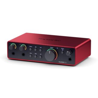 Focusrite Εξωτερική Επαγγελματική Κάρτα Ήχου Scarlett 2i2 4th Gen Συνδεσιμότητα USB για PC Focusrite Εξωτερική Επαγγελματική Κάρτα Ήχου Scarlett 2i2 4th Gen Συνδεσιμότητα USB για PC