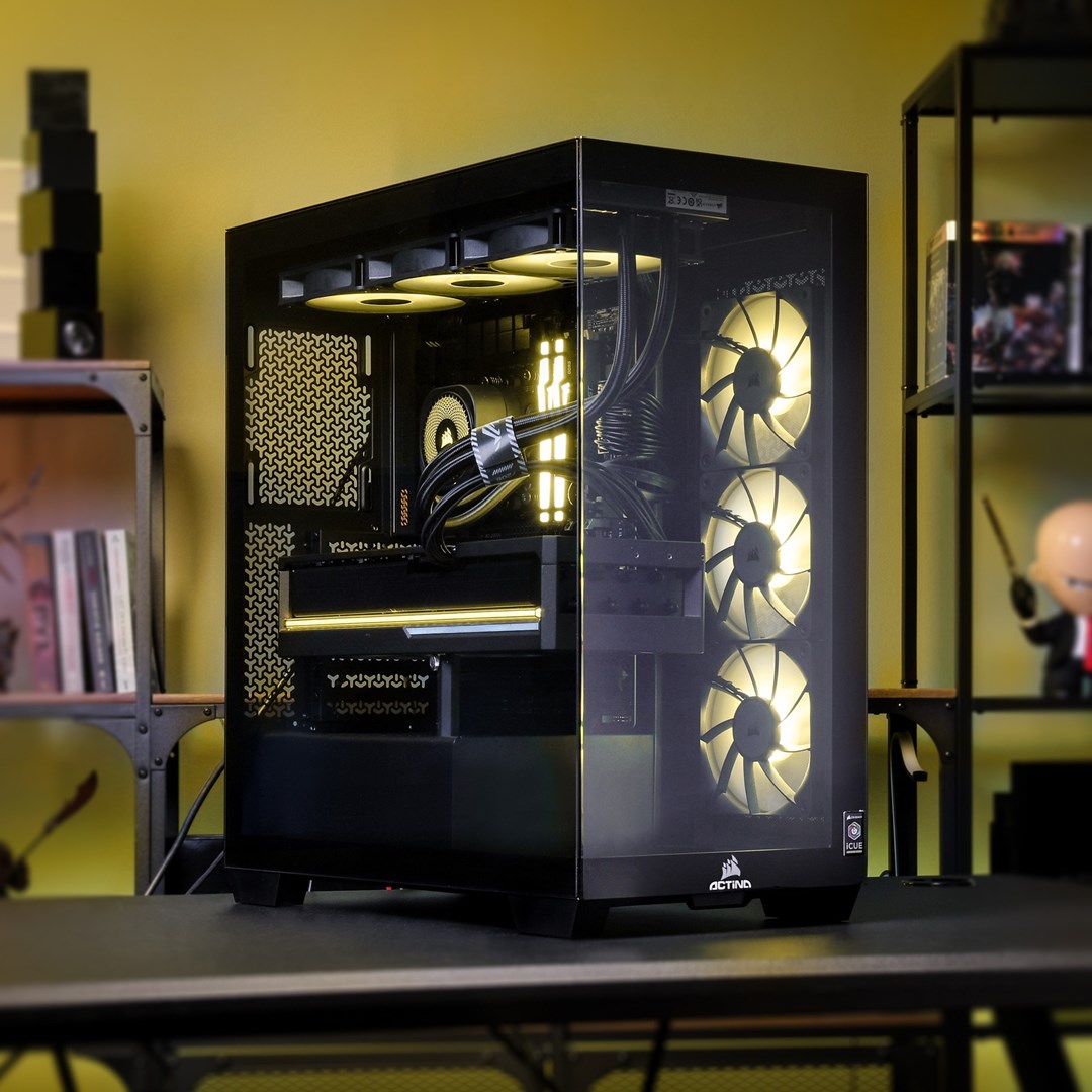 Actina 5901443415947 PC AMD Ryzen™ 7 7800X3D 32 GB DDR5-SDRAM 2 TB SSD AMD Radeon RX 9070 XT Midi Tower Black Actina 5901443415947 PC AMD Ryzen™ 7 7800X3D 32 GB DDR5-SDRAM 2 TB SSD AMD Radeon RX 9070 XT Midi Tower Black