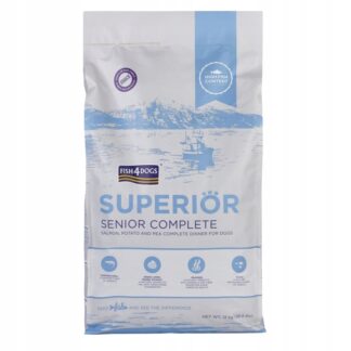 FISH4DOGS Superior Senior Medium  Complete Salmon - dry dog food - 12kg