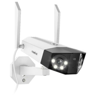 Reolink Duo Series W730 - 4K Outdoor Wi-Fi Camera  Dual-Lens  180Â° Panoramic View  Person/Vehicle/Animal Detection