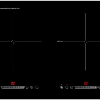 Lin Domino Επαγωγική Εστία Αυτόνομη 56x38εκ. Κωδικός: LI2H-180