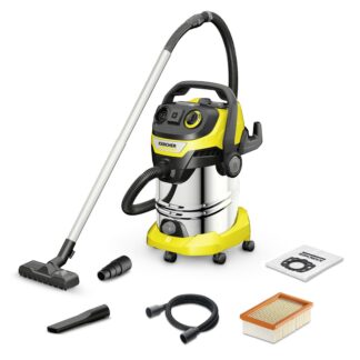 Karcher KWD 6 P V-25/6/22 Σκούπα Υγρών / Στερεών 2000W με Πλαστικό Κάδο 25lt