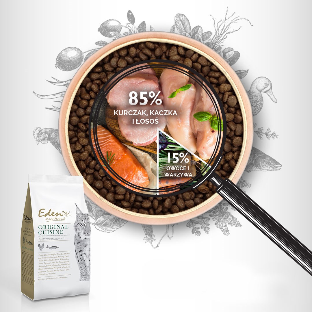 Eden Ξηρά Τροφή χωρίς Σιτηρά για Στειρωμένες Γάτες 10kg Eden Ξηρά Τροφή χωρίς Σιτηρά για Στειρωμένες Γάτες 10kg