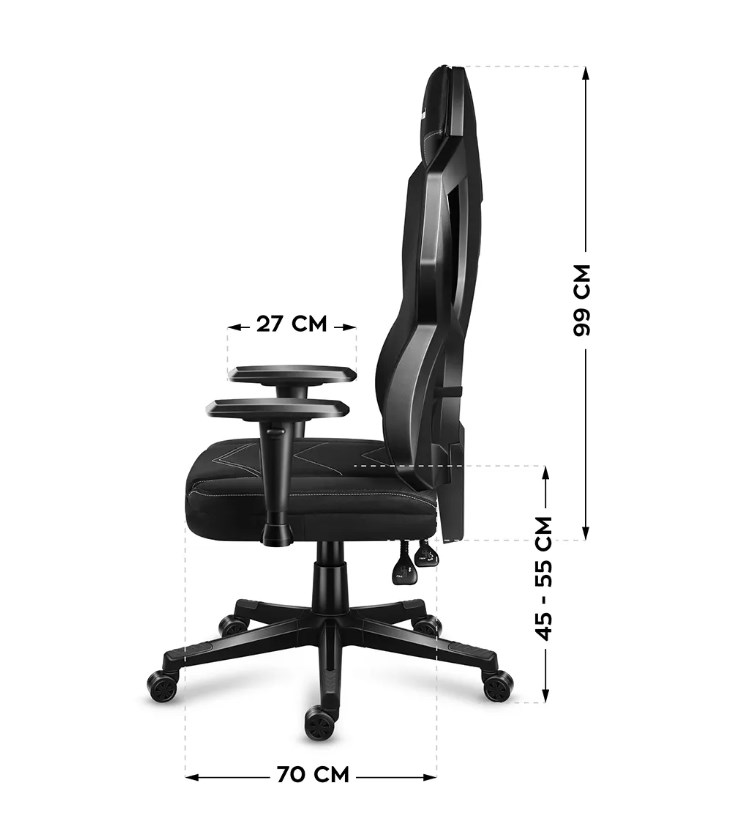 Huzaro Combat 6.2 Black RGB gaming chair Huzaro Combat 6.2 Black RGB gaming chair