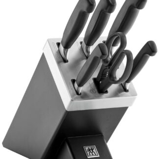 Zwilling Vier Sterne Knife Block 7 pcs. black