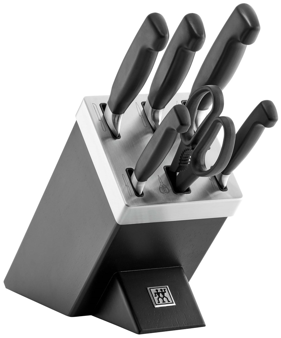 Zwilling Vier Sterne Knife Block 7 pcs. black Zwilling Vier Sterne Knife Block 7 pcs. black
