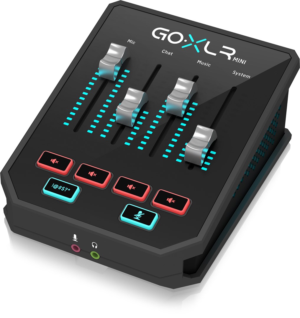 TC Helicon Go XLR Mini - mixer and audio interface TC Helicon Go XLR Mini - mixer and audio interface