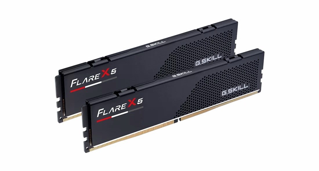 G.Skill Flare X5 F5-6000J3038F16GX2-FX5 memory module 32 GB 2 x 16 GB DDR5 6000 MHz G.Skill Flare X5 F5-6000J3038F16GX2-FX5 memory module 32 GB 2 x 16 GB DDR5 6000 MHz