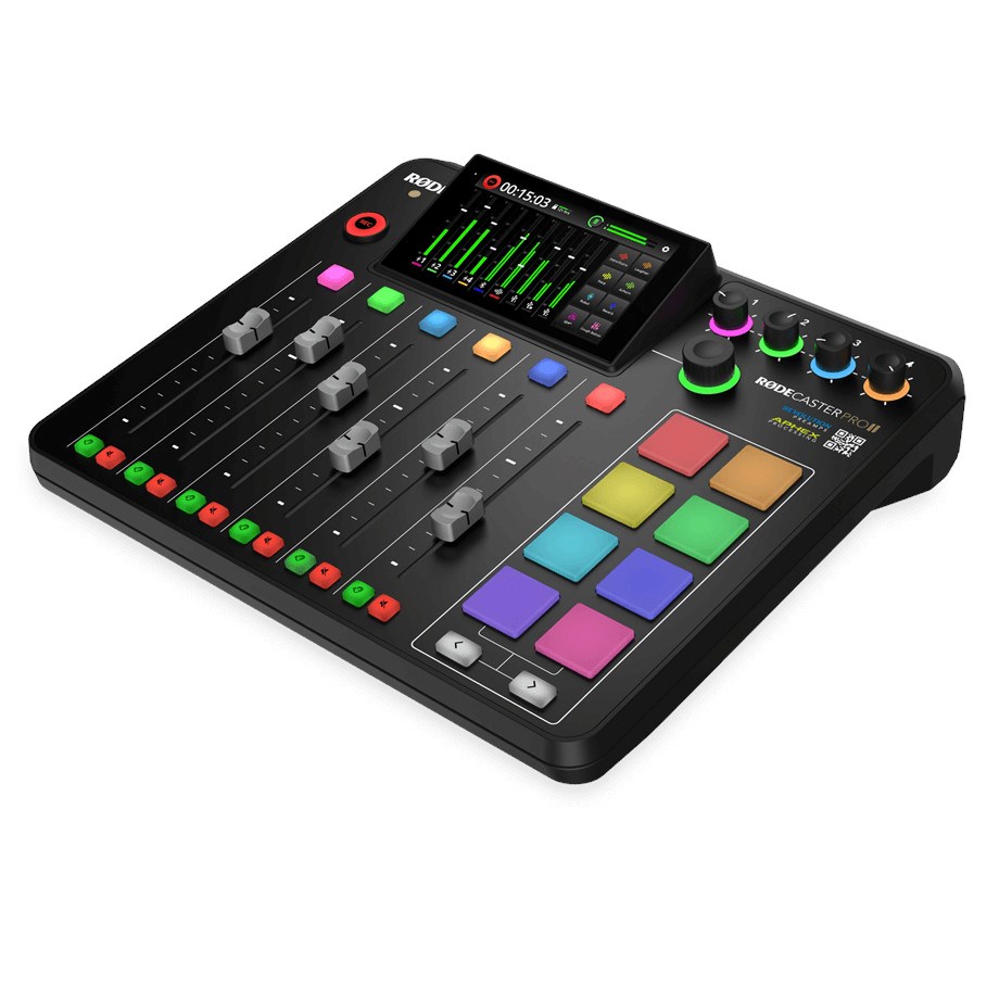 Rode Rodecaster Pro II Αναλογική Κονσόλα 4 Καναλιών & Bluetooth Κωδικός: 400405020 Rode Rodecaster Pro II Αναλογική Κονσόλα 4 Καναλιών & Bluetooth Κωδικός: 400405020