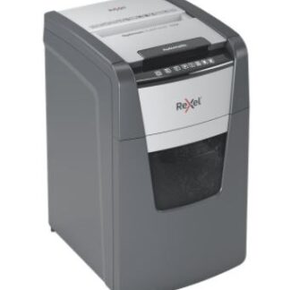 Rexel AutoFeed+ 150X automatic shredder P-4 cuts confetti cut (4x28mm) 150 sheets 44 litre bin Rexel AutoFeed+ 150X automatic shredder P-4 cuts confetti cut (4x28mm) 150 sheets 44 litre bin