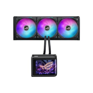 ASUS ROG Ryuo IV SLC 360 ARGB Processor All-in-one liquid cooler 12 cm Black ASUS ROG Ryuo IV SLC 360 ARGB Processor All-in-one liquid cooler 12 cm Black