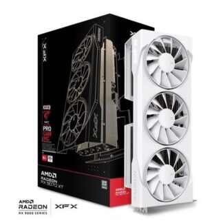 Graphics card. XFX Swift RX 9070 White 3-FAN GAM E 16G