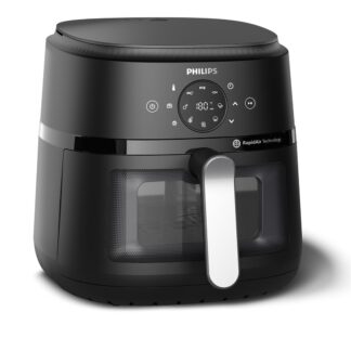 Philips Air Fryer 6.2lt Μαύρο NA231/00
