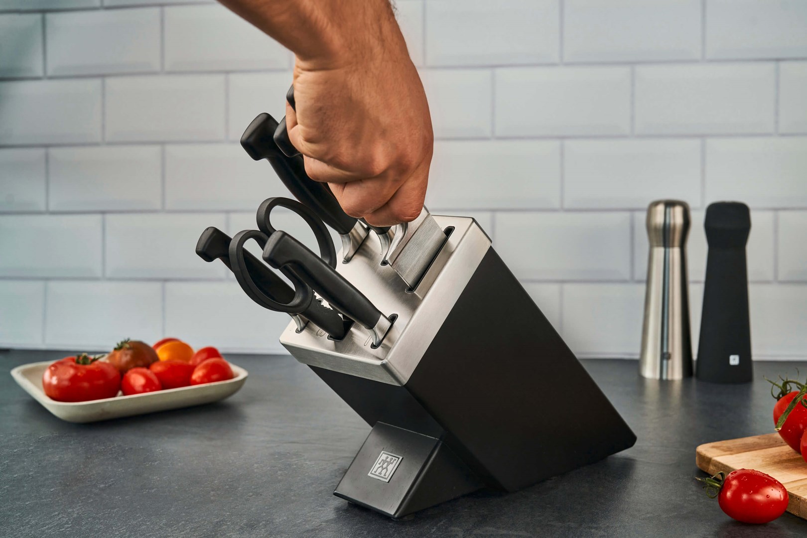 Zwilling Vier Sterne Knife Block 7 pcs. black Zwilling Vier Sterne Knife Block 7 pcs. black