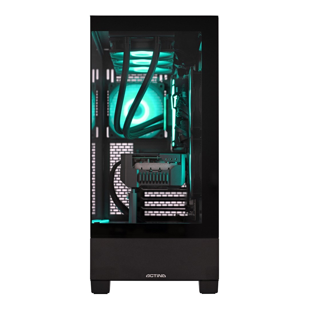 Actina 5901443416524 PC AMD Ryzen™ 7 9800X3D 32 GB DDR5-SDRAM 2 TB SSD NVIDIA GeForce RTX 5080 Midi Tower Black Actina 5901443416524 PC AMD Ryzen™ 7 9800X3D 32 GB DDR5-SDRAM 2 TB SSD NVIDIA GeForce RTX 5080 Midi Tower Black