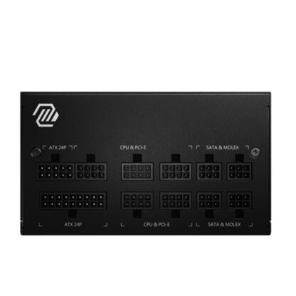 MSI MAG A650GL 650W Μαύρο Τροφοδοτικό Υπολογιστή Full Modular 80 Plus Gold