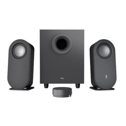 Logitech Z407 Ασύρματα Ηχεία Υπολογιστή 2.1 με Bluetooth και Ισχύ 40W σε Μαύρο Χρώμα