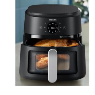 Philips Series 1000 Air Fryer με Διπλό Αποσπώμενο Κάδο 7.1lt Μαύρο