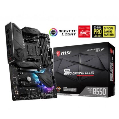 MSI MPG B550 Gaming Plus Motherboard ATX με AMD AM4 Socket