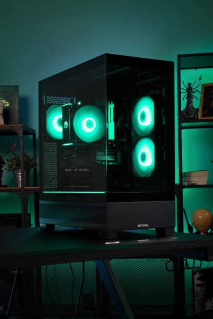 Actina 5901443416487 PC AMD Ryzen™ 5 7600X 32 GB DDR5-SDRAM 1 TB SSD NVIDIA GeForce RTX 5070 Ti Windows 11 Home Midi Tower Black