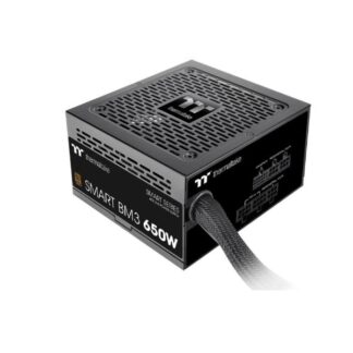 Thermaltake Smart BM3 650W Μαύρο Τροφοδοτικό Υπολογιστή Semi Modular 80 Plus Bronze