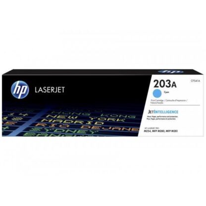 HP 203A Γνήσιο Toner Laser Εκτυπωτή Κυανό 1300 Σελίδων (CF541A)