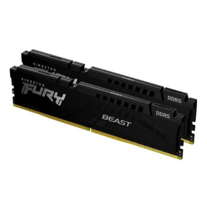 Kingston Fury Beast 32GB DDR5 RAM με 2 Modules (2x16GB) και Ταχύτητα 5600 για Desktop Κωδικός: KF556C40BBK2-32