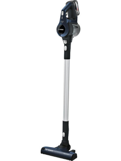Bosch Serie 6 BBS611PCK stick vacuum/electric broom 2-in-1 stick vacuum Battery Dry Hygiene Filter Bagless Blue 2.5 Ah