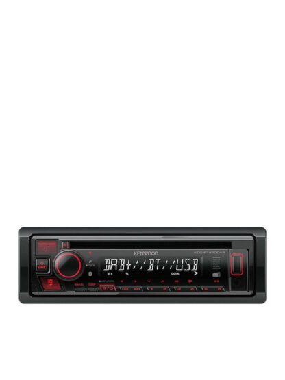 Kenwood Ηχοσύστημα Αυτοκινήτου 1DIN (Bluetooth/USB) με Αποσπώμενη Πρόσοψη
