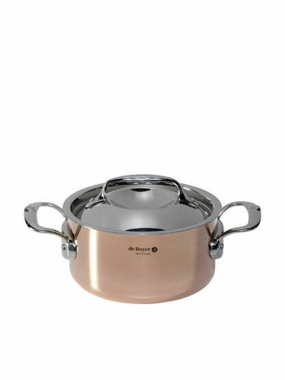 De Buyer Prima Matera Βαθιά Ανοξείδωτη Κατσαρόλα 1.8lt / 16cm Κωδικός: 6242.16